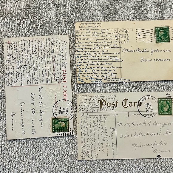 Vintage Thanksgiving Greeting Cards Lot‎ 3 - Picture 4 of 5